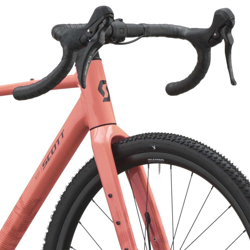 SCOTT Speedster Gravel 40 in Peach Pink, detail view
