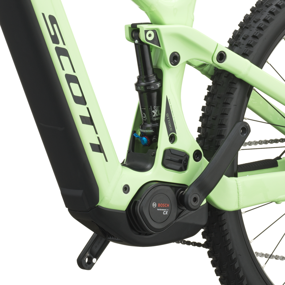 SCOTT Strike 10 in Paradise Green, detail view