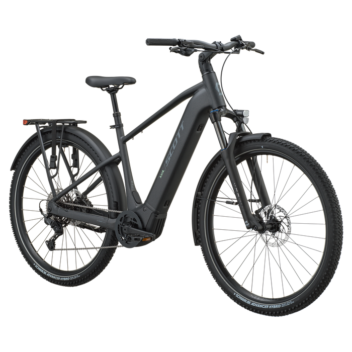 SCOTT Axis 20 in Granite Black, side view