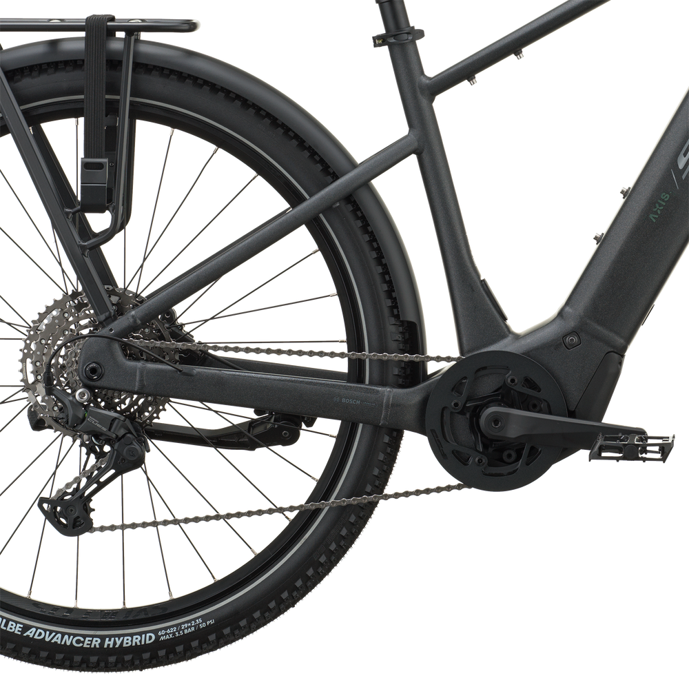 SCOTT Axis 20 in Granite Black, detail view