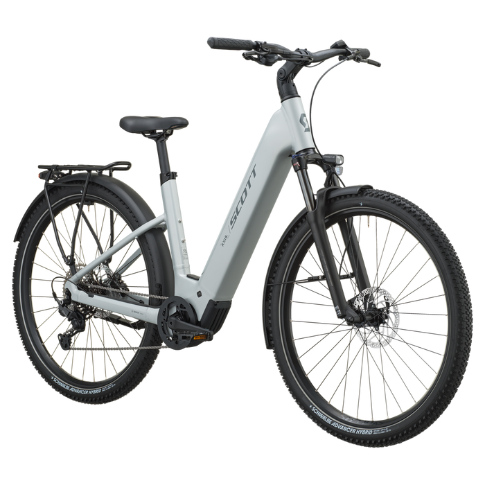 SCOTT Axis 30 Wave in Cloud Grey, side view
