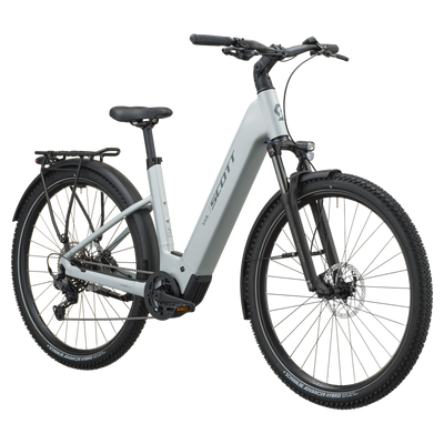 SCOTT Axis 30 Wave in Cloud Grey, side view