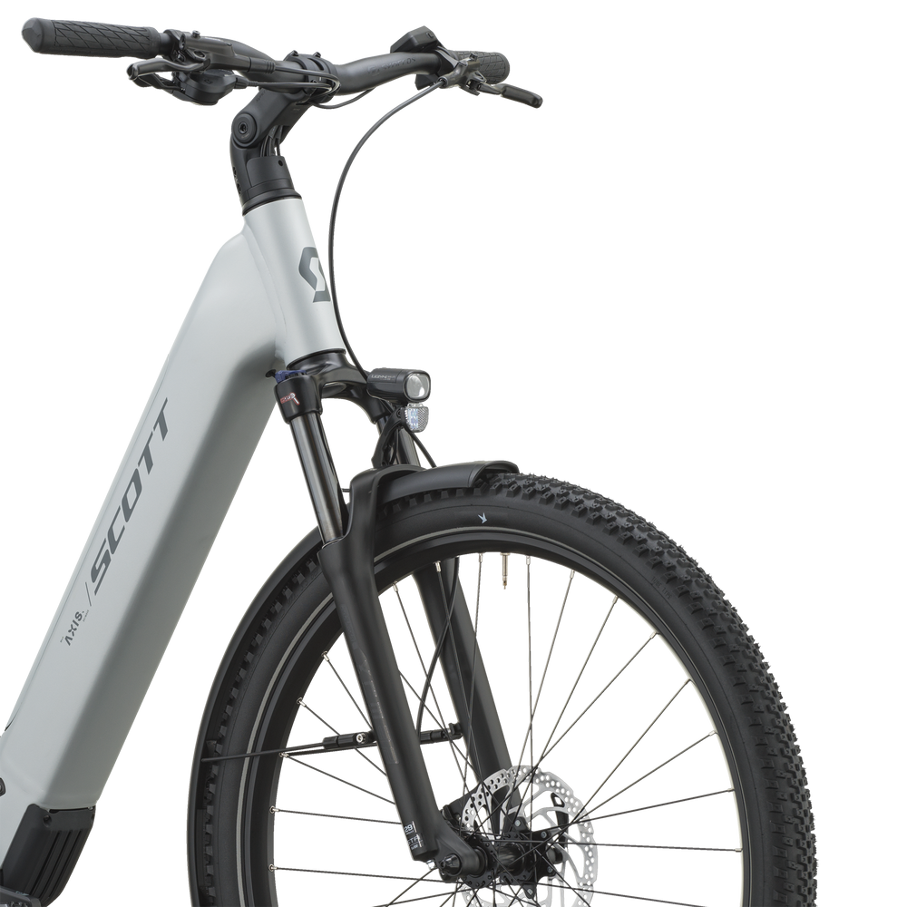 SCOTT Axis 30 Wave in Cloud Grey, detail view