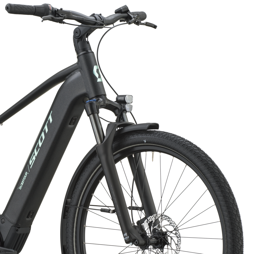 SCOTT Sub Tour 20 in Granite Black, detail view