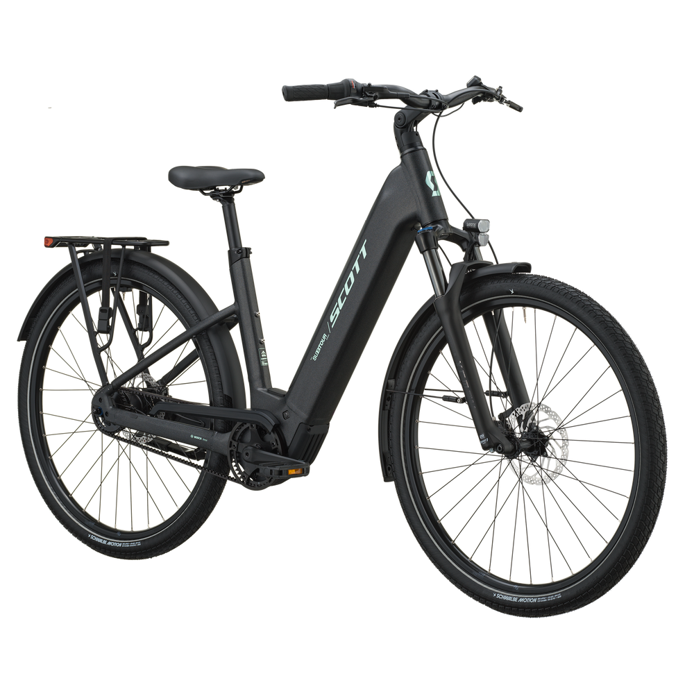 SCOTT Sub Tour 20 Wave in Granite Black, side view