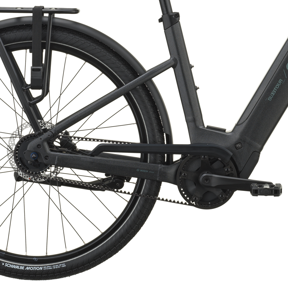 SCOTT Sub Tour 20 Wave in Granite Black, detail view