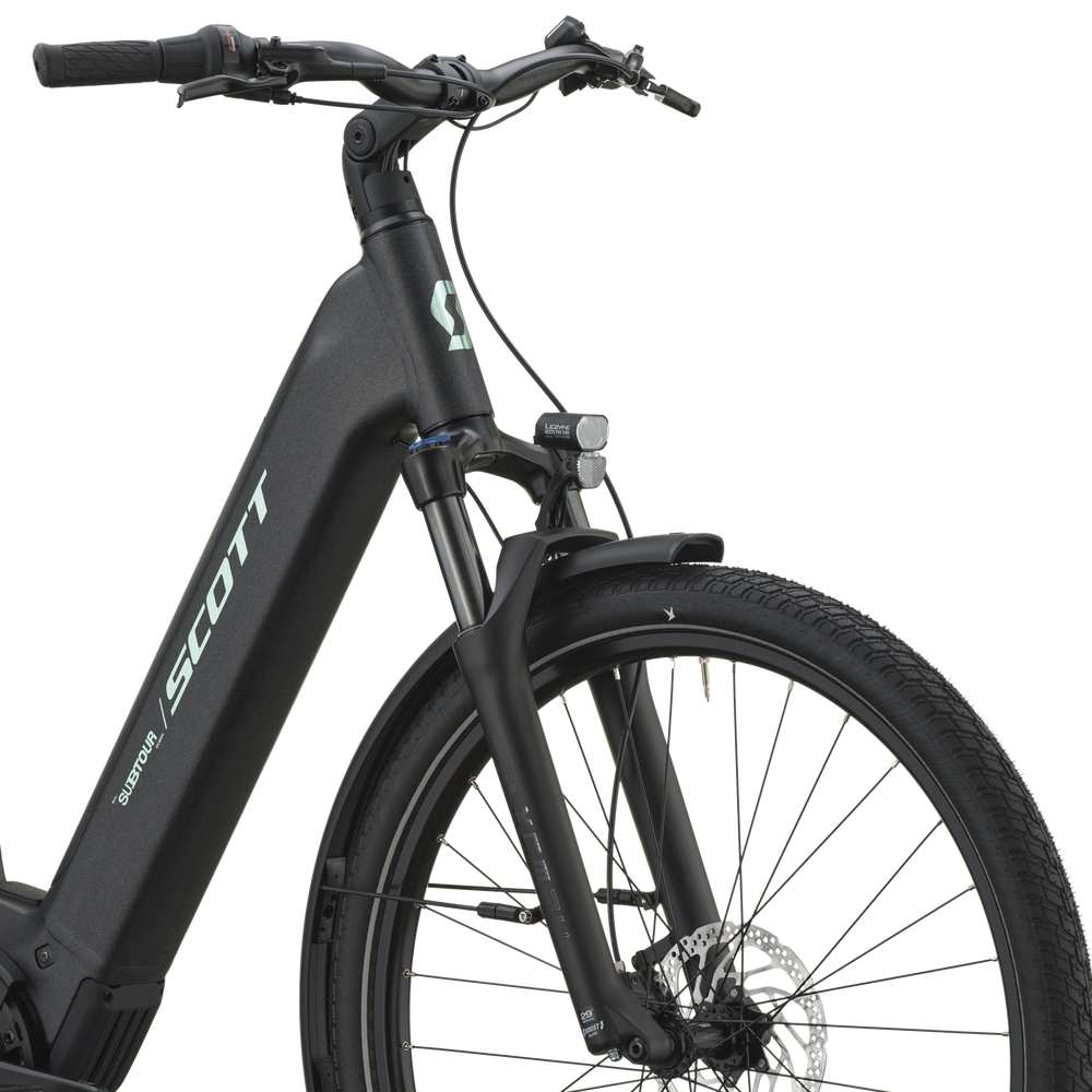 SCOTT Sub Tour 20 Wave in Granite Black, detail view