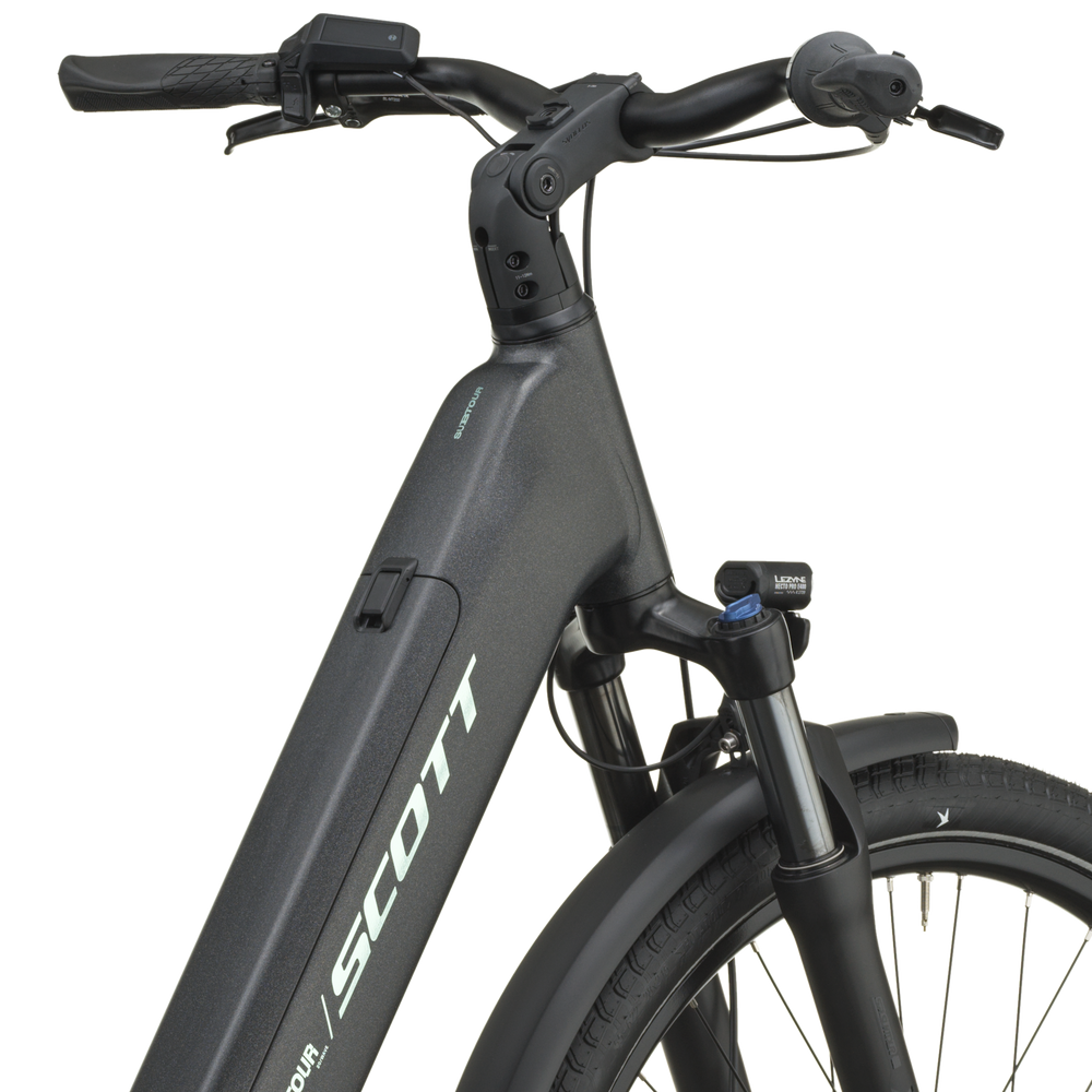 SCOTT Sub Tour 20 Wave in Granite Black, detail view