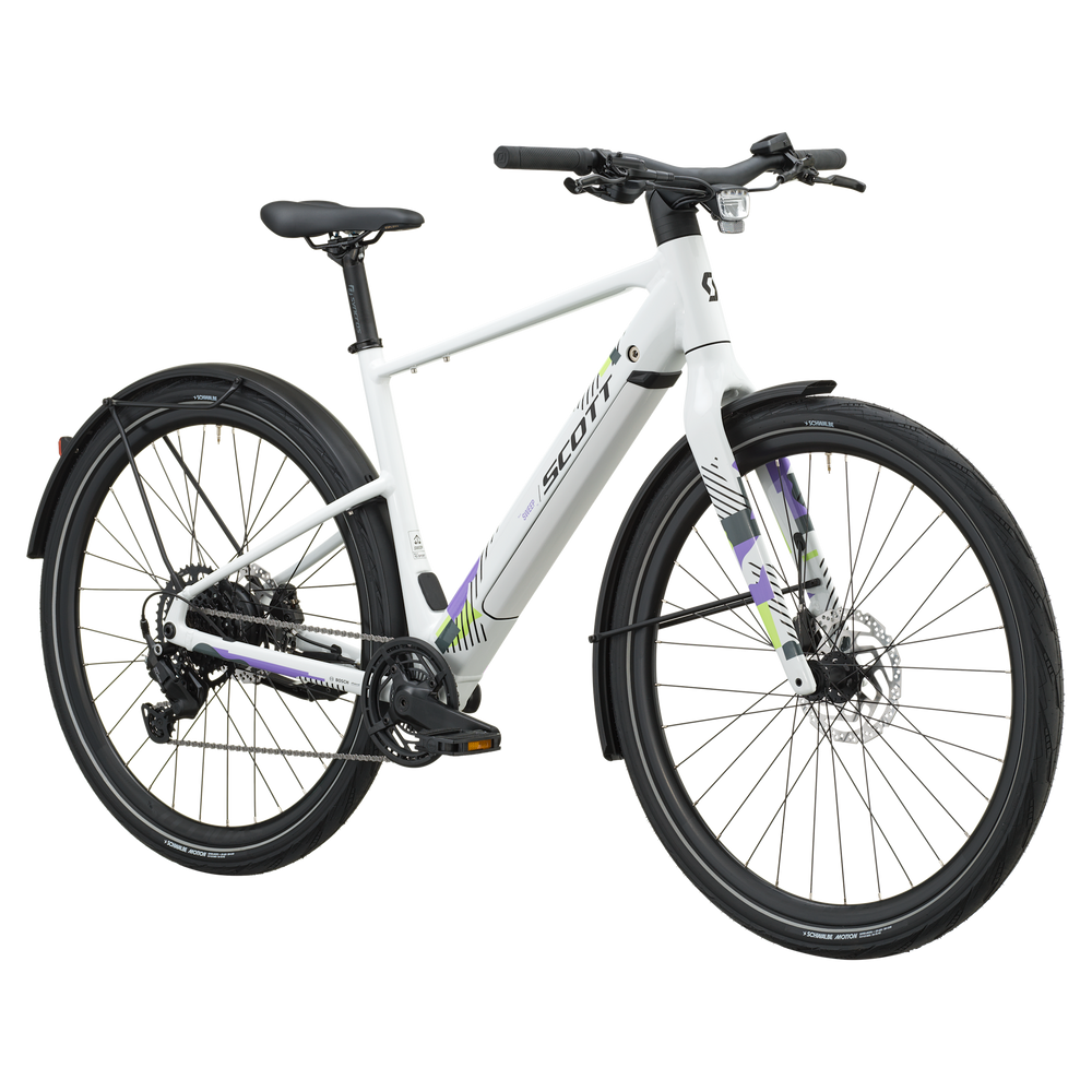 SCOTT Sweep 10 in Signal White, side view