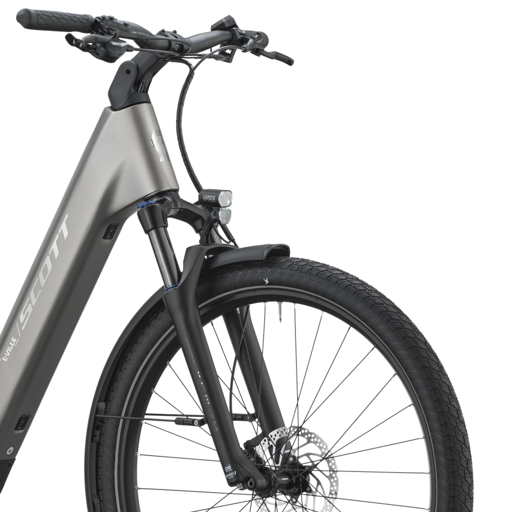 SCOTT E-VILLE 20 in Tungsten Grey, detail view