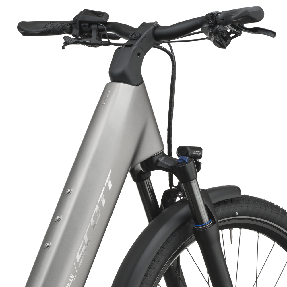 SCOTT E-VILLE 20 in Tungsten Grey, detail view