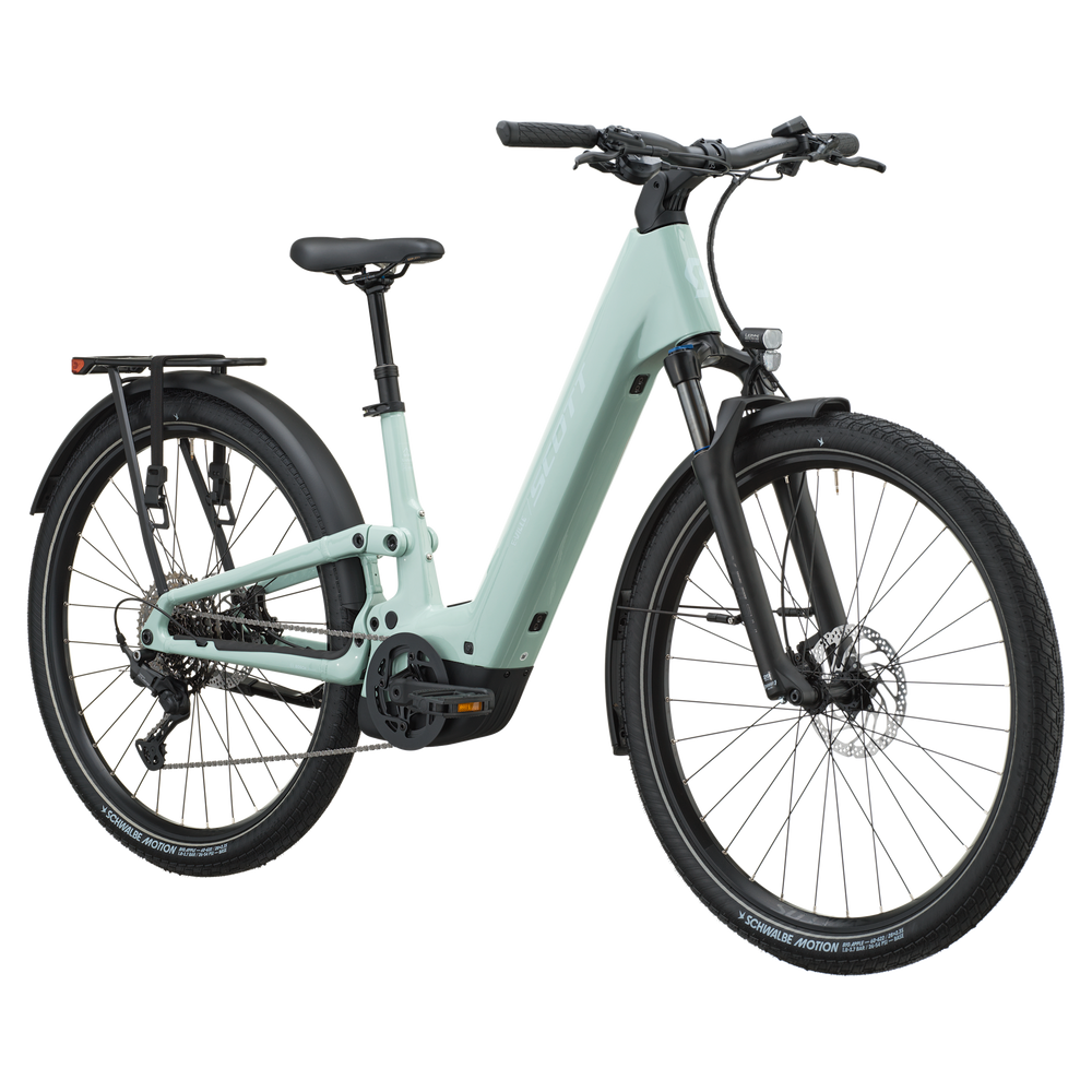 SCOTT E-VILLE 20 in Silt Green, side view