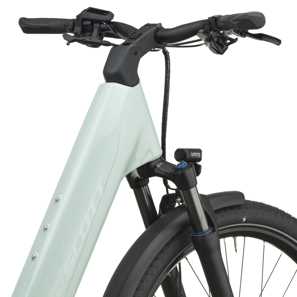 SCOTT E-VILLE 20 in Silt Green, detail view
