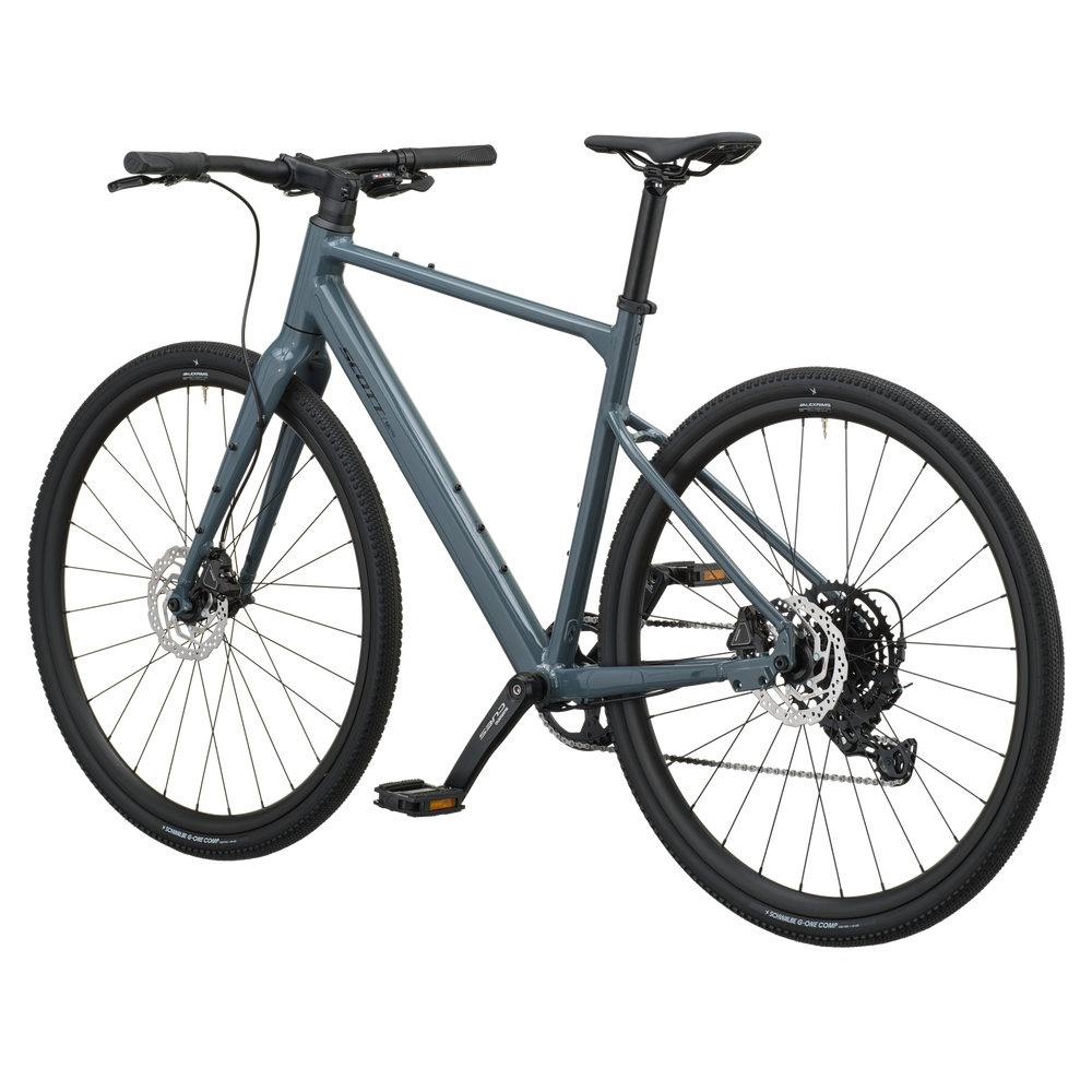 SCOTT Metrix 30 in Turbulence Grey, detail view