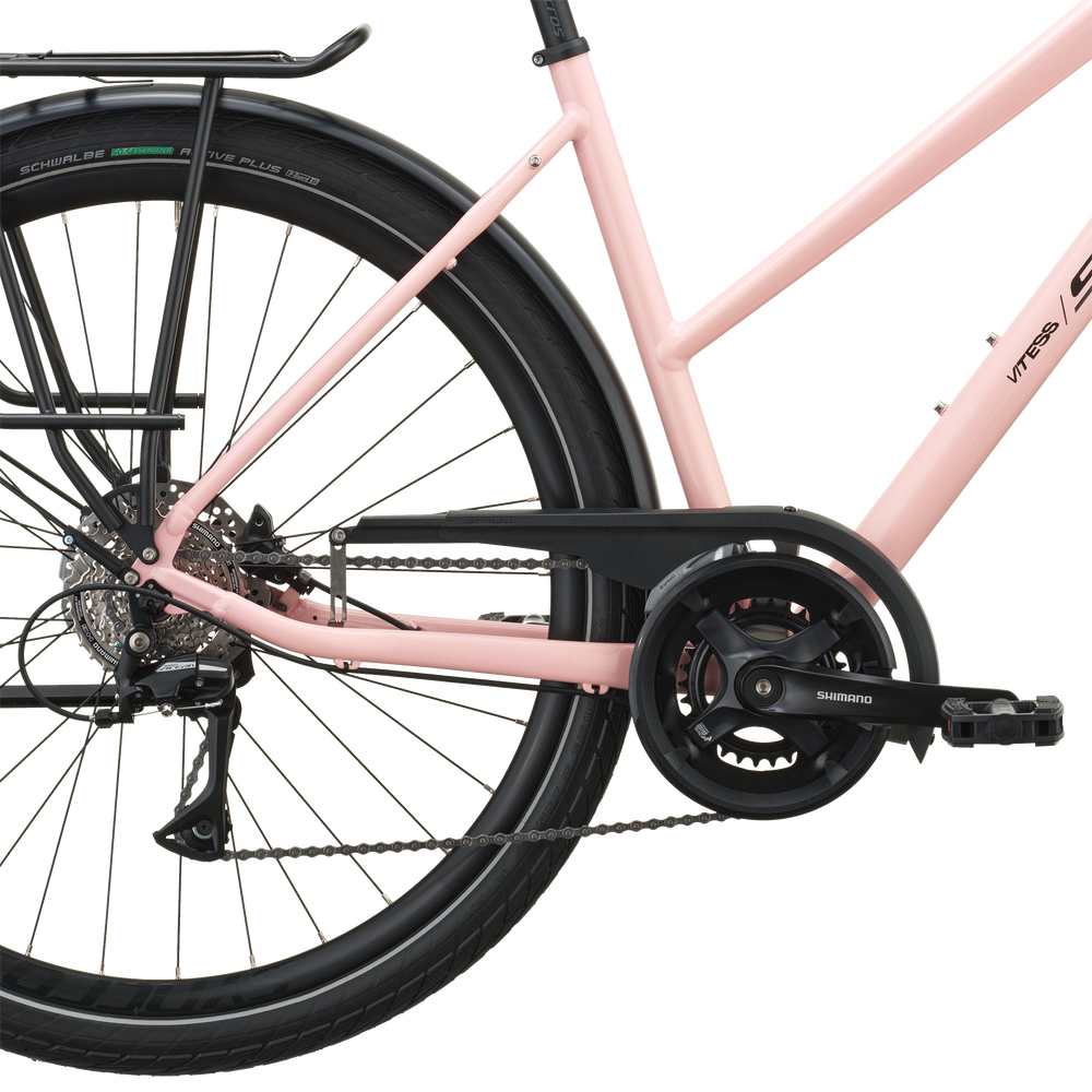 SCOTT Vitess 25 Slope in Dogwood Pink, detail view