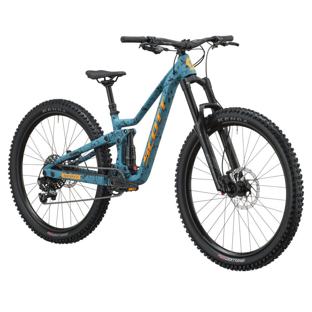 SCOTT Ransom Pro 600 in Larkspur Blue, side view