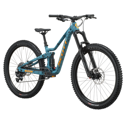 SCOTT Ransom Pro 600 in Larkspur Blue, side view