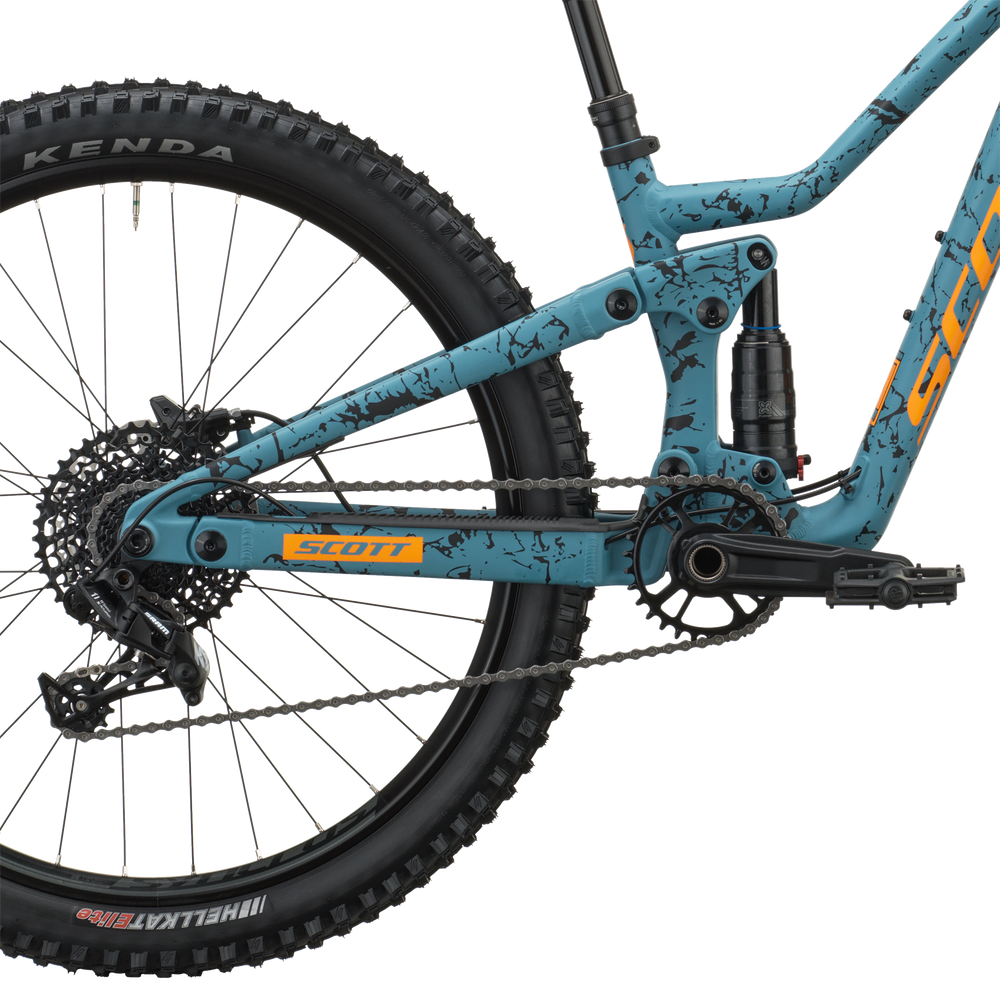 SCOTT Ransom Pro 600 in Larkspur Blue, detail view