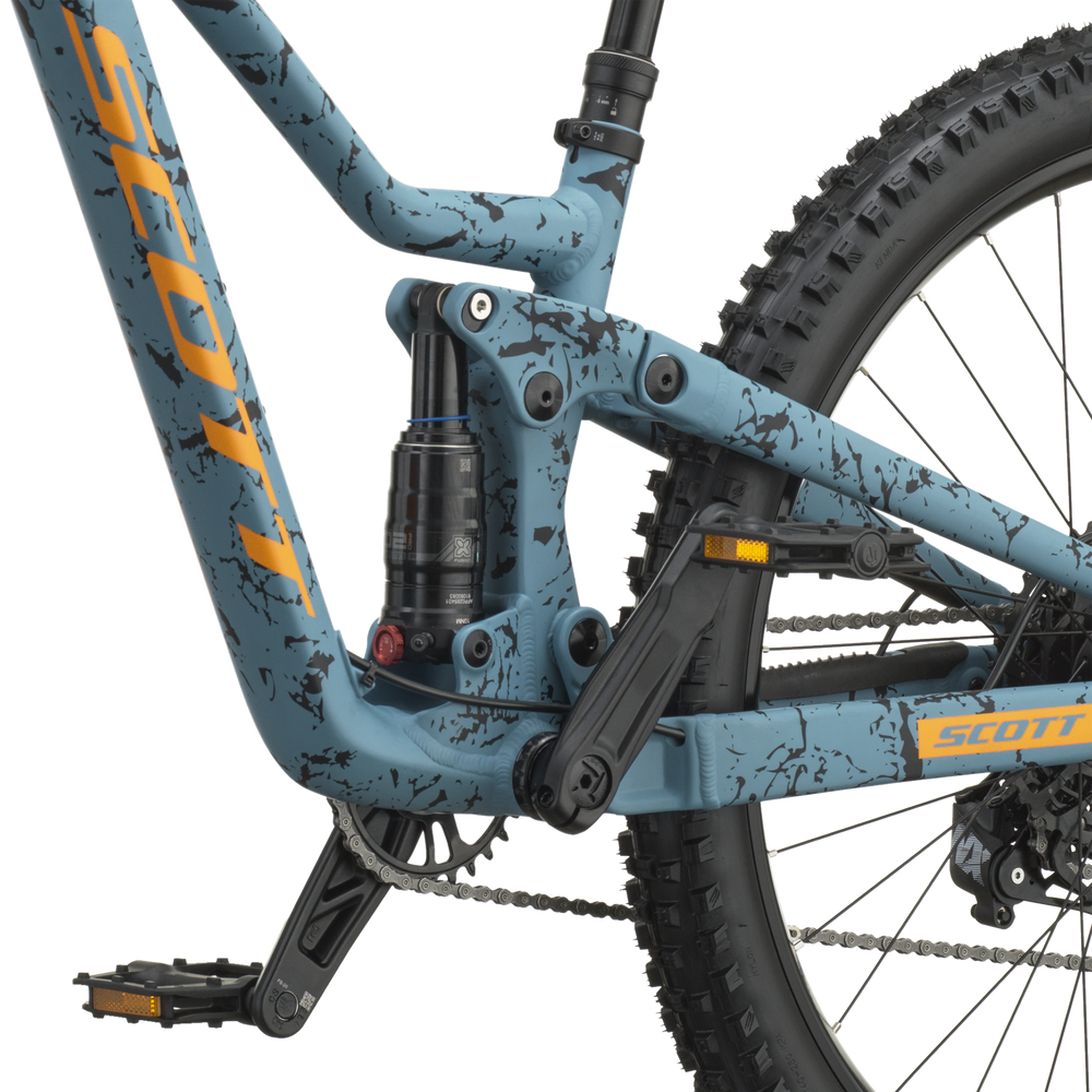 SCOTT Ransom Pro 600 in Larkspur Blue, detail view