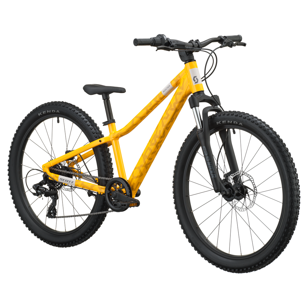 SCOTT Roxter 400 in Sunny Yellow, side view