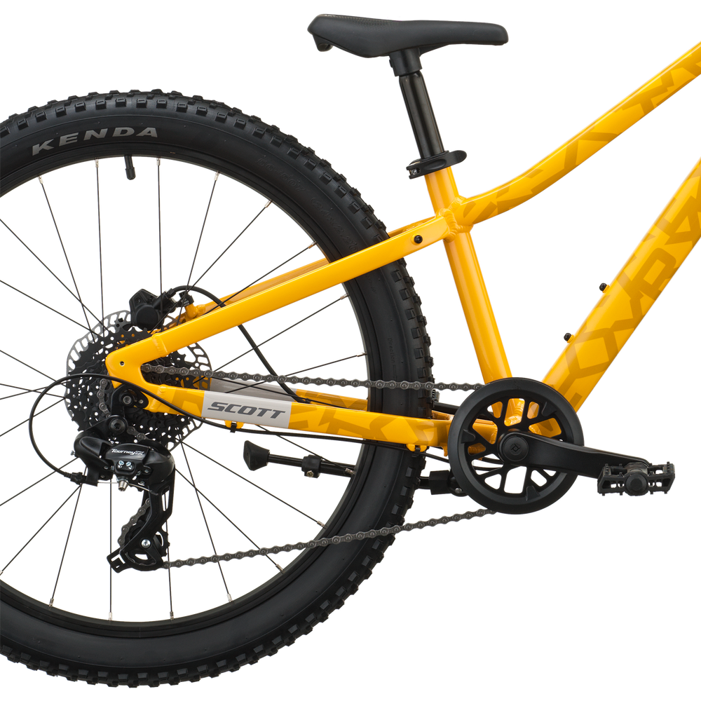 SCOTT Roxter 400 in Sunny Yellow, detail view