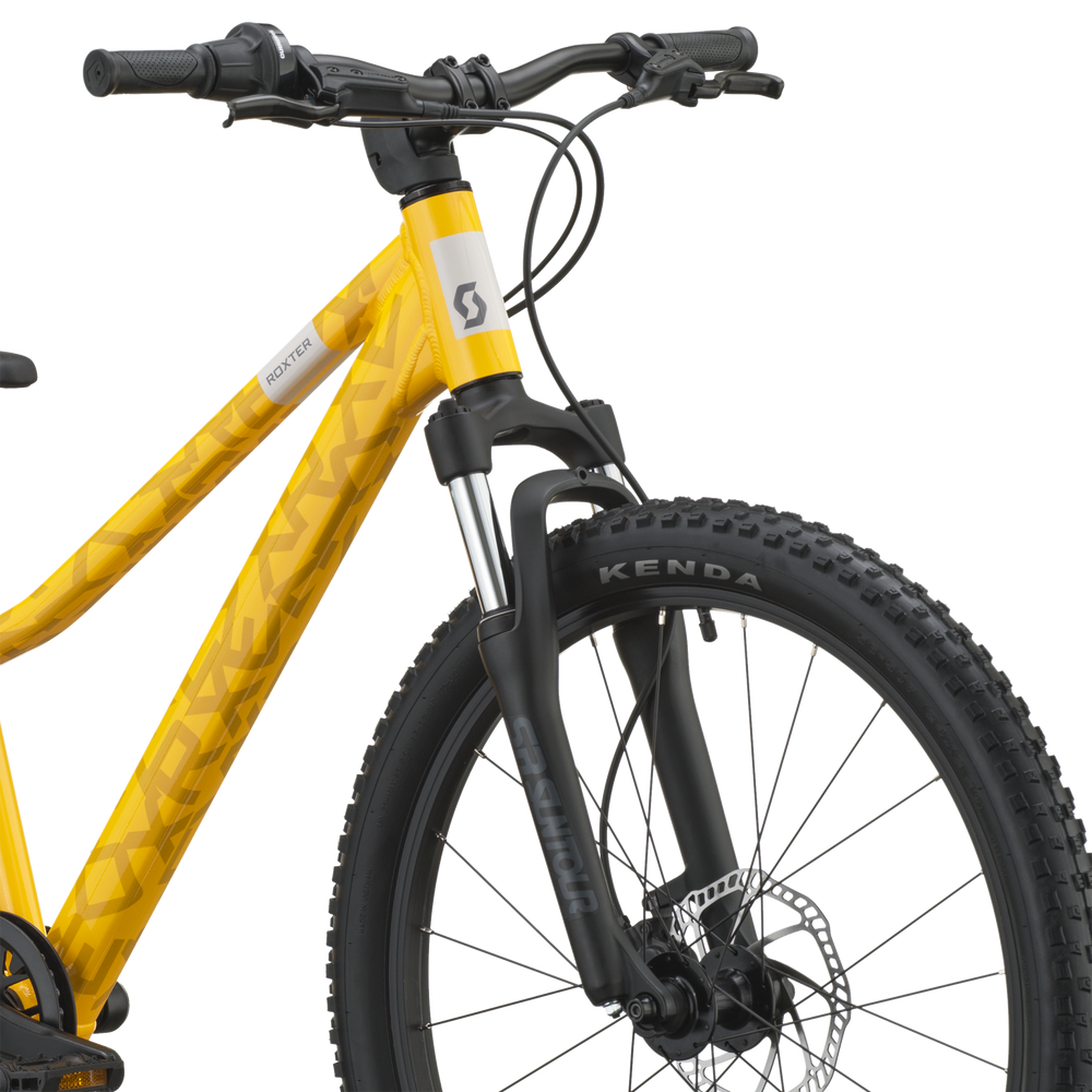 SCOTT Roxter 400 in Sunny Yellow, detail view