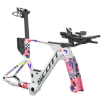 SCOTT Plasma RC LTD in Beluga Grey/Sachet Pink, side view