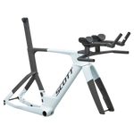 SCOTT Plasma RC TT in Cumulus White/Carbon Black, side view