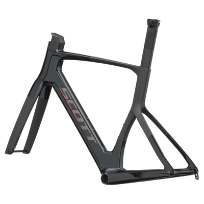 SCOTT Foil RC Ultimate in Piano Black/Carbon Black, detail view