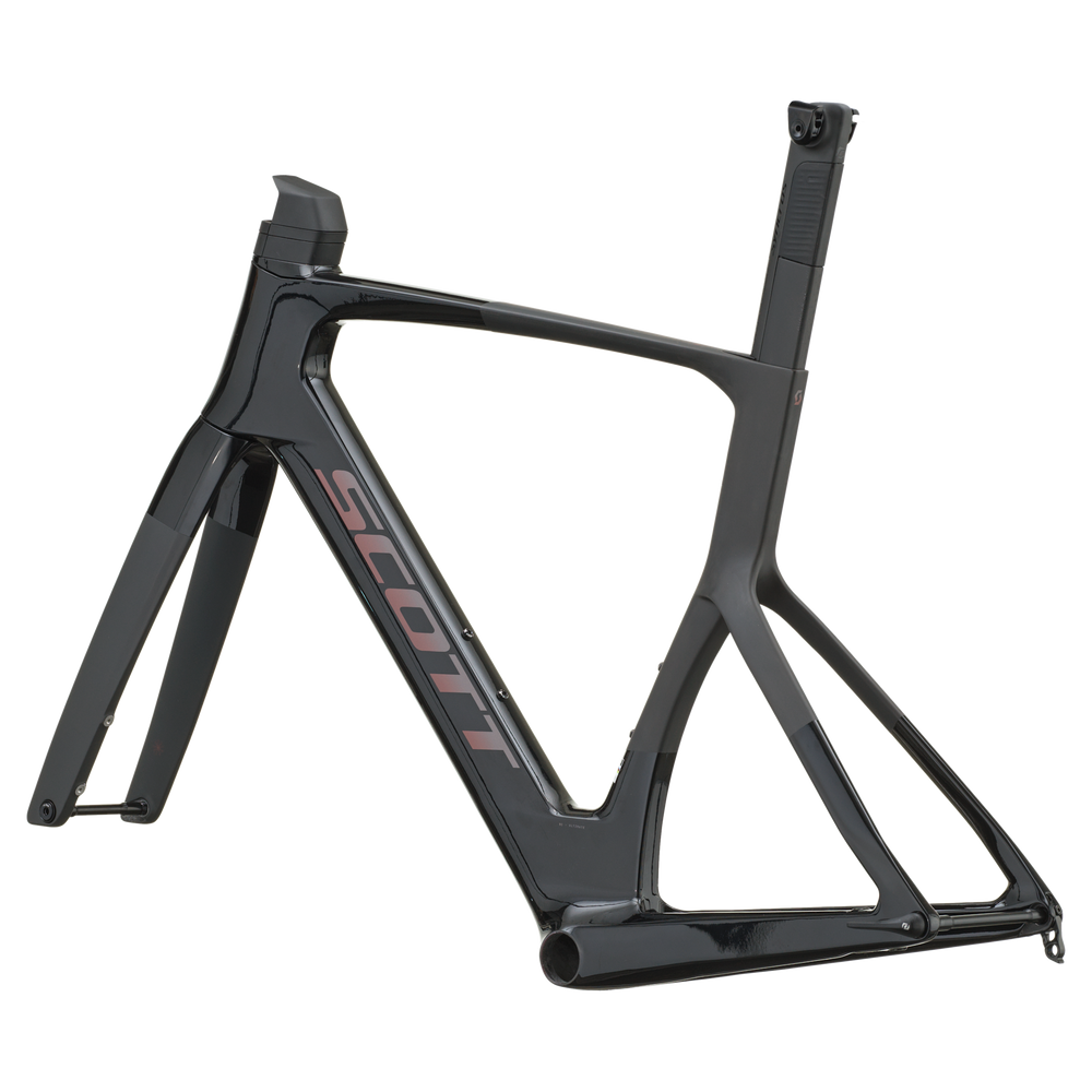 SCOTT Foil RC Ultimate in Piano Black/Carbon Black, detail view