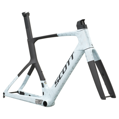 SCOTT Foil RC Pro in Rush White/Carbon Black, side view