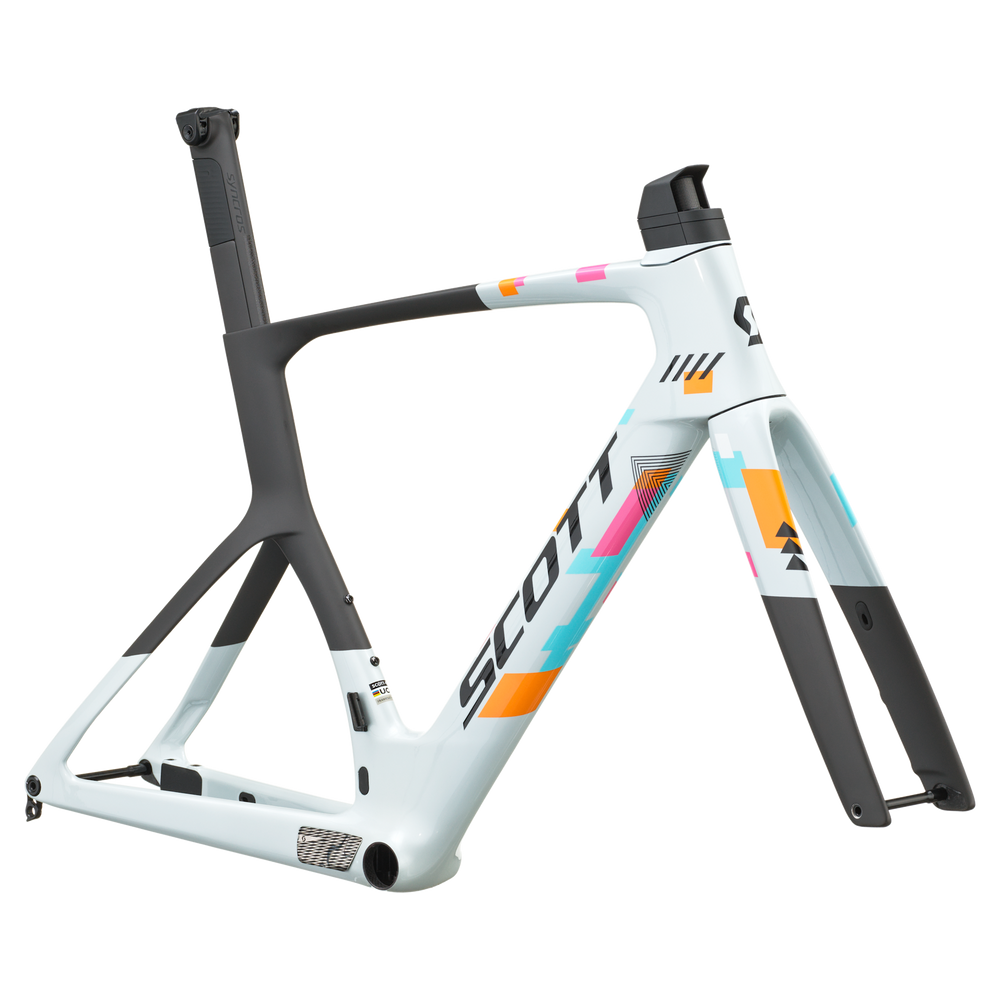 SCOTT Foil RC Team Replica in Team Clear, side view