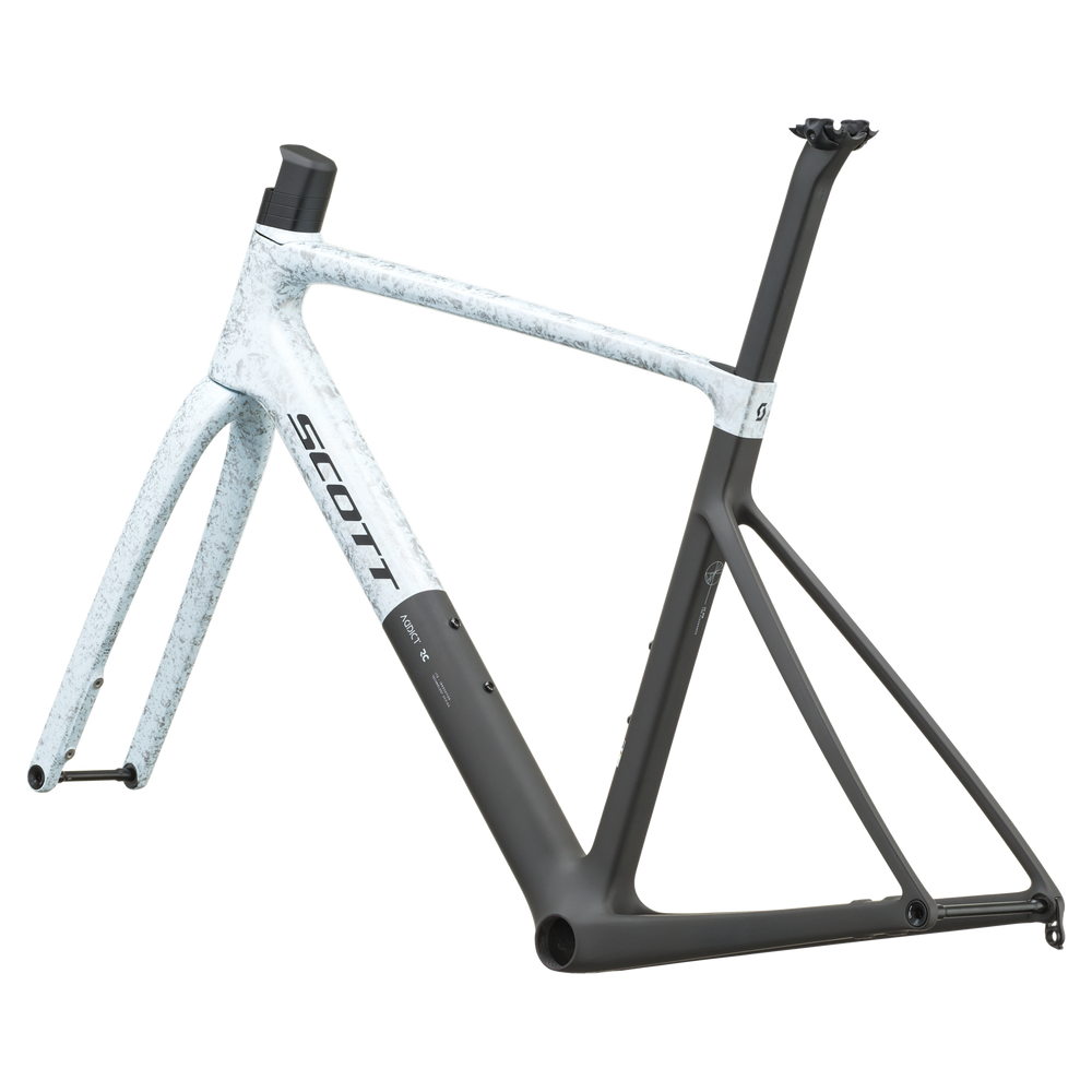 SCOTT Addict RC Pro in Rush White/Carbon Black, detail view