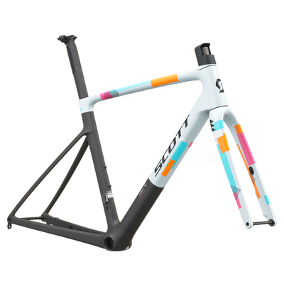 SCOTT Addict RC Team Replica in Team Clear, side view