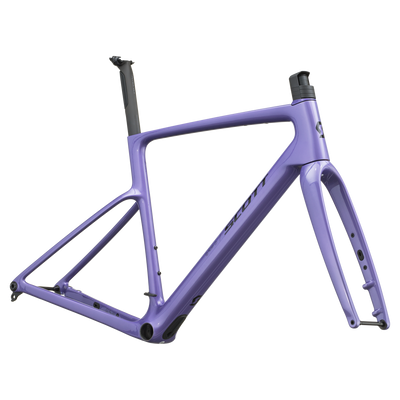 SCOTT Addict Gravel 10 in Blaze Purple, side view