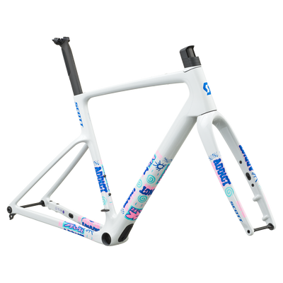 SCOTT Addict Gravel 20 in Beluga Grey, side view