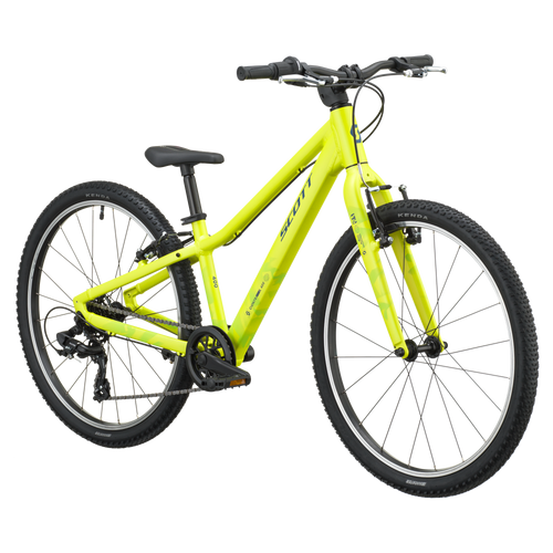 SCOTT Contrail 400 in Zesty Yellow, side view