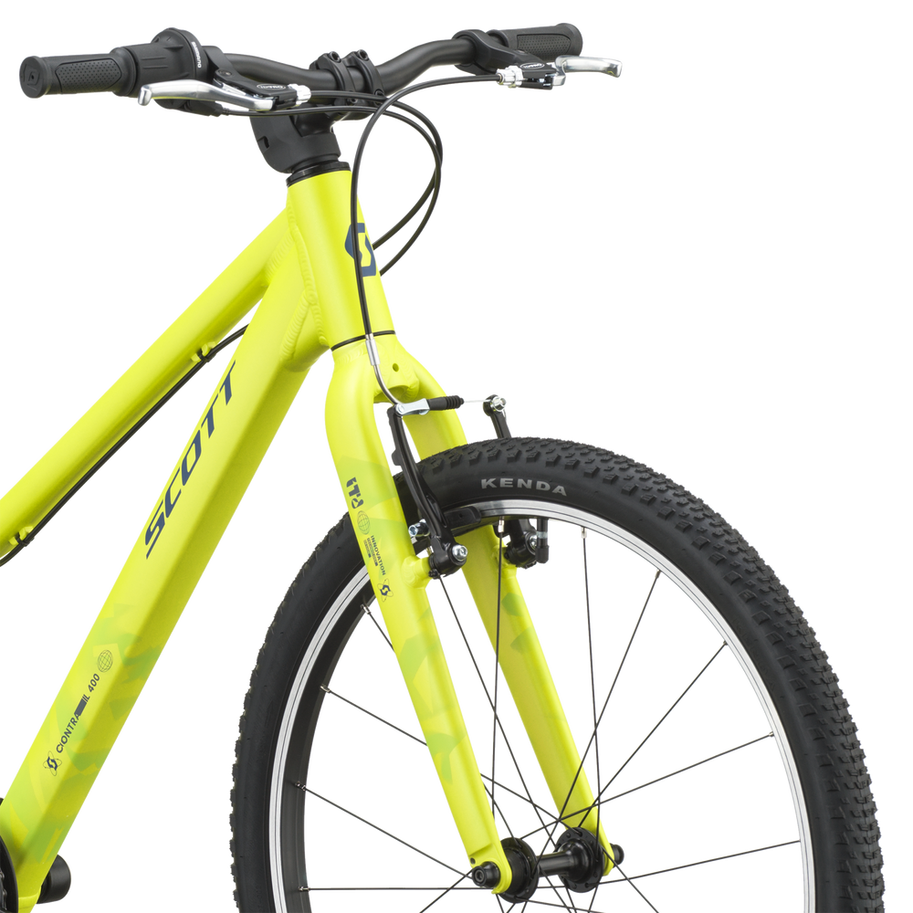 SCOTT Contrail 400 in Zesty Yellow, detail view