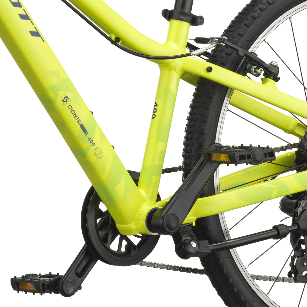 SCOTT Contrail 400 in Zesty Yellow, detail view