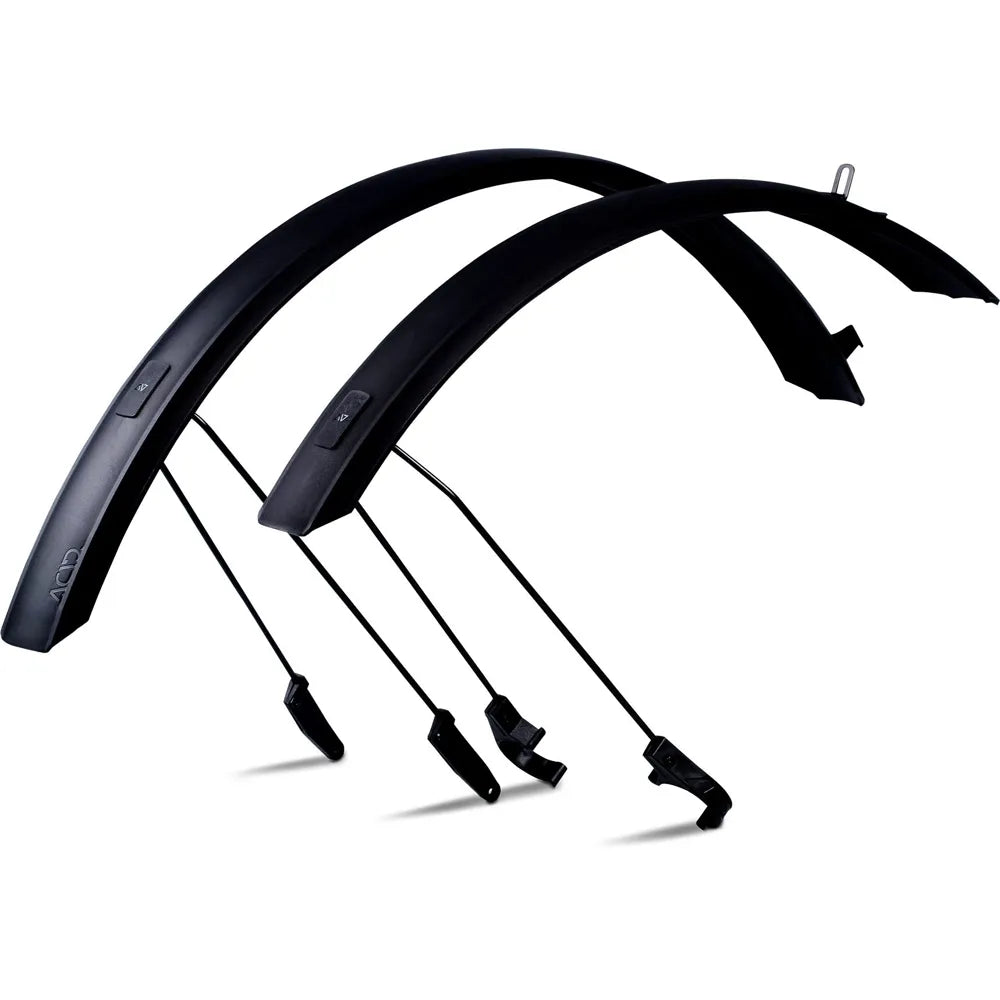 Acid Mudguard Set MTB 60 With Stays 1.0 in Black