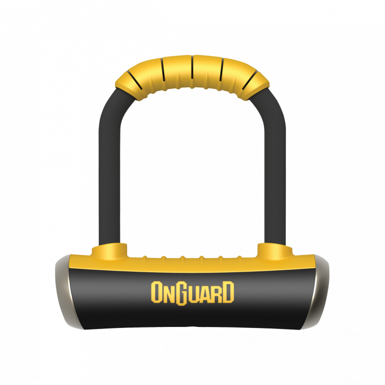 OnGuard Pitbull Mini Lock in Black/Yellow