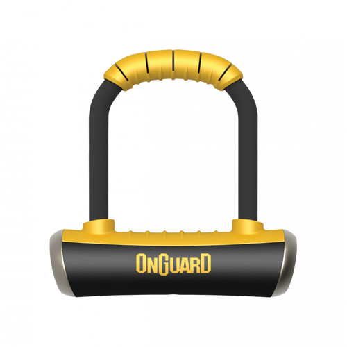 OnGuard Pitbull Mini Lock in Black/Yellow