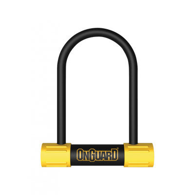 OnGuard Bulldog Mini Lock in Black/Yellow