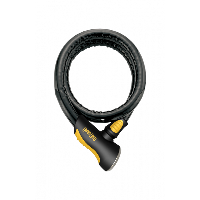 OnGuard Rottweiler Cable Lock 180 in Black/Yellow