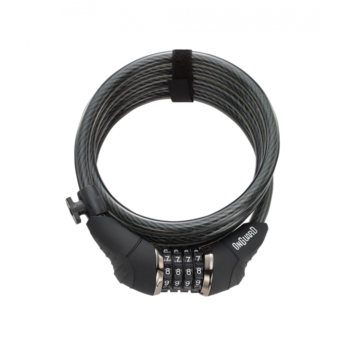 OnGuard Doberman Combo Cable Lock 12mm in Black