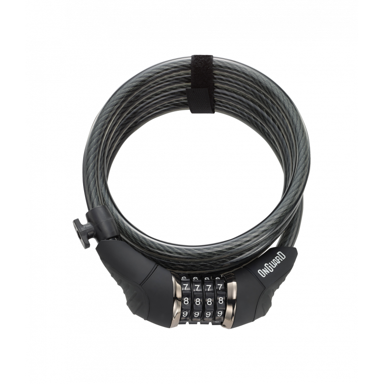 OnGuard Doberman Combo Cable Lock 12mm in Black