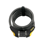 OnGuard Doberman Combo Cable Lock 12mm in Black/Yellow