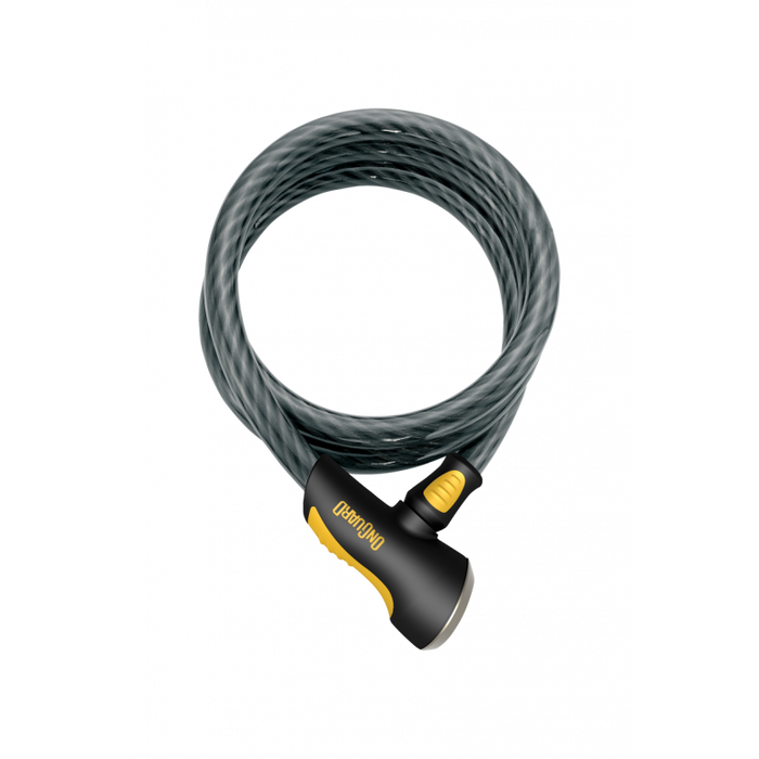 OnGuard Akita 20mm Cable Lock 185 in Black/Yellow