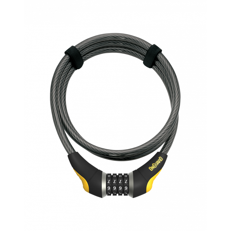 OnGuard Akita 12mm Combo Lock 185 in Black