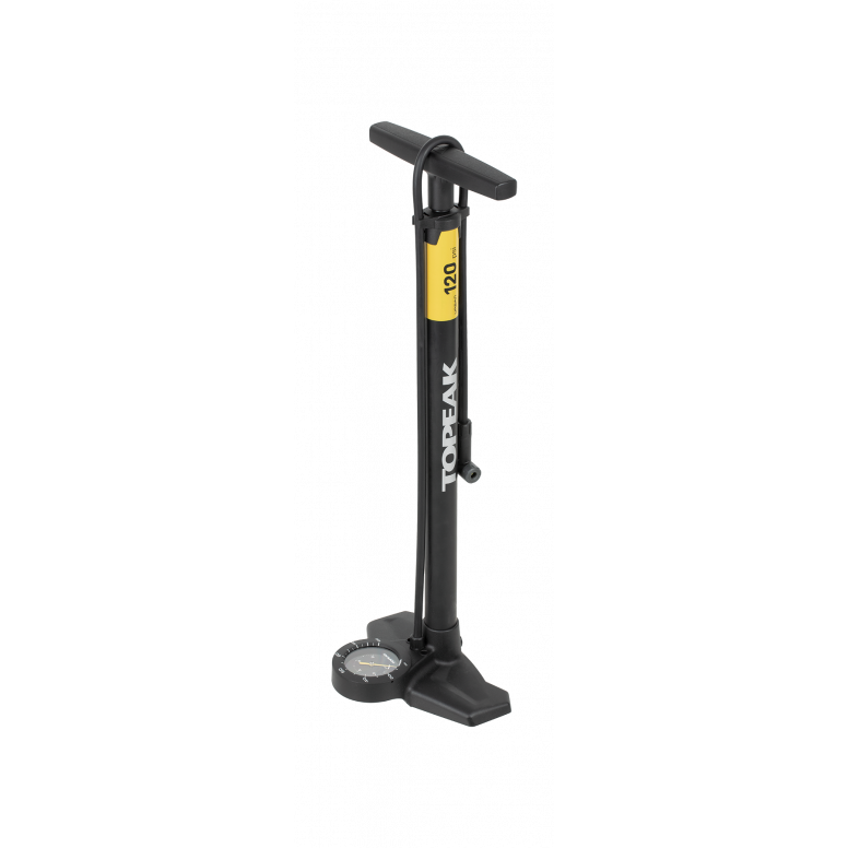 Topeak JoeBlow Sport EX Track Pump in Yellow